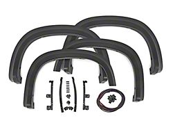 Rough Country Suspension Sport Fender Flares; Black (19-25 Silverado 1500, Excluding ZR2)