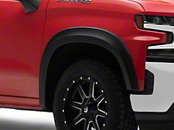 Rough Country Suspension Sport Fender Flares; Flat Black (19-25 Silverado 1500, Excluding ZR2)
