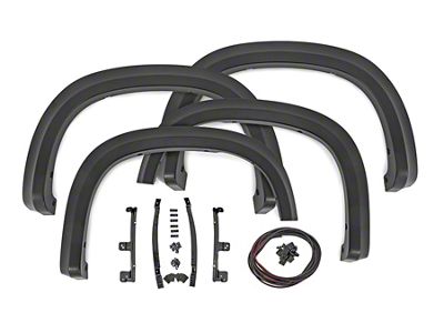 Rough Country Sport Fender Flares; Lakeshore Blue (19-25 Silverado 1500, Excluding ZR2)