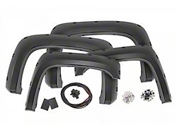 Rough Country Pocket Fender Flares; Summit White (07-13 Silverado 1500 w/ 6.50-Foot Standard & 8-Foot Long Box)
