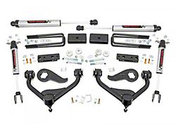 Rough Country Suspension 3-Inch Bolt-On Suspension Lift Kit with V2 Monotube Shocks (20-26 Silverado 2500 HD)