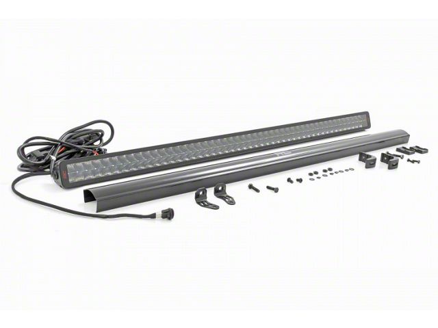 Rough Country 50-Inch Spectrum Series Dual Row LED Light Bar; Flood/Spot Combo Beam (Universal; Some Adaptation May Be Required)