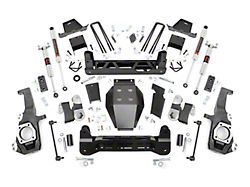 Rough Country Suspension 7-Inch NTD Suspension Lift Kit with M1 Monotube Shocks (20-26 4WD Silverado 2500 HD w/ Factory Overload Springs, Excluding ZR2)