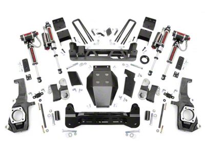 Rough Country 7.50-Inch NTD Suspension Lift Kit with Vertex Reservoir Shocks (11-19 Silverado 2500 HD SRW)