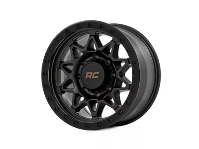 Rough Country 78 Series Black 8-Lug Wheel; 18x9; 0mm Offset (20-25 Silverado 2500 HD)
