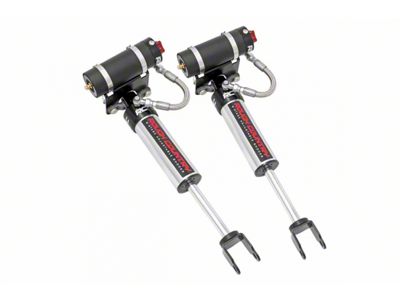 Rough Country Vertex Adjustable Front Shocks for 3 to 4.50-Inch Lift (11-19 Silverado 2500 HD)