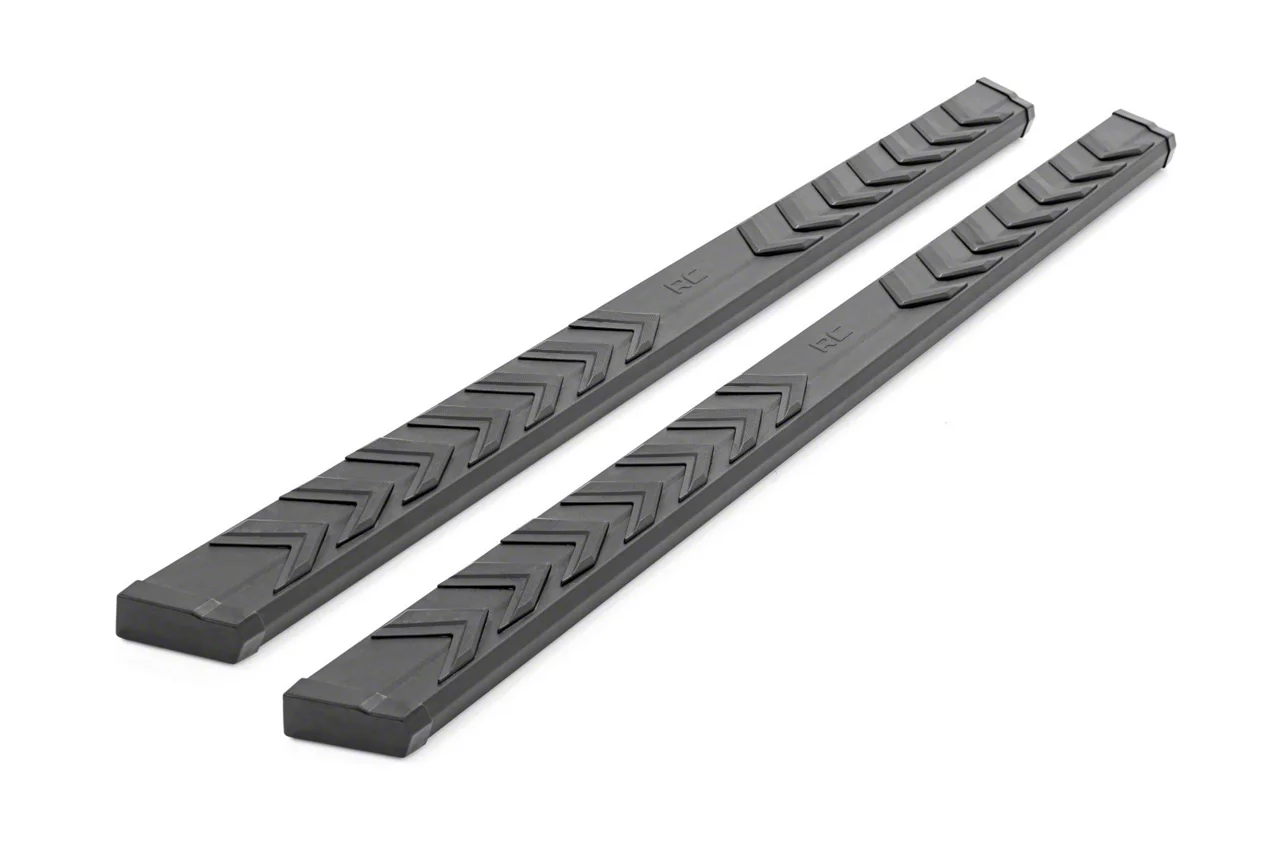 Sun Engine For Track Machine Rough Country BA2 Running Boards 41002A (20-26 Silverado 2500 HD Crew Cab)