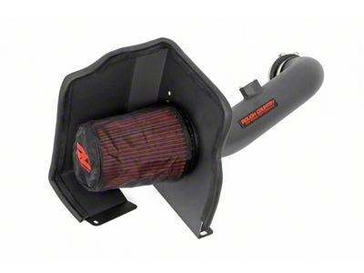 Rough Country Cold Air Intake with Pre-Filter Bag (17-19 6.6L Duramax Silverado 2500 HD)