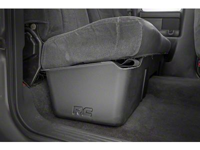 Rough Country Custom-Fit Under Seat Storage Compartment (01-06 Silverado 2500 HD Extended Cab)