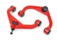 Rough Country Fabricated Upper Control Arms for 3-Inch Lift; Red (20-24 Silverado 2500 HD)