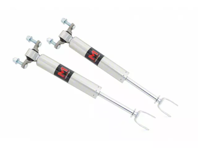 Rough Country M1 Monotube Front Shocks for 0 to 2-Inch Lift (11-24 Silverado 2500 HD)