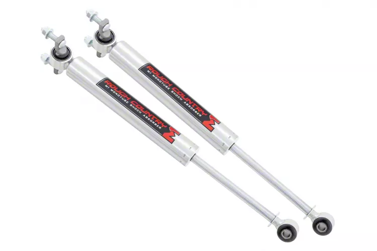 Silverado/Sierra 2500/3500 HD 11-19 V2 Front Shocks Pair 3.5-4.5 Inch Rough Country main image 0
