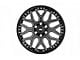 Rough Country 95 Series Gloss Black Machined 8-Lug Wheel; 22x10; -19mm Offset (20-24 Silverado 2500 HD)