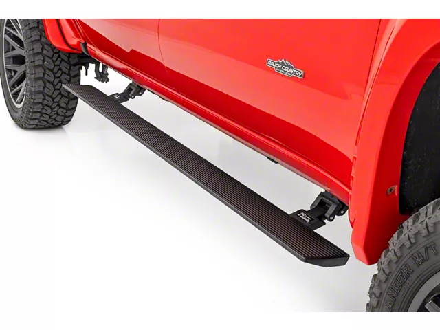 Rough Country Power Running Boards (19-24 Silverado 2500 HD Double Cab)