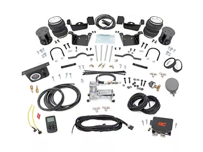 Rough Country Rear Air Spring Kit with OnBoard Air Compressor and Wireless Remote for 3 to 5-Inch Lift (20-24 Silverado 2500 HD)
