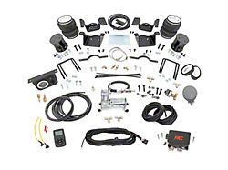 Rough Country Rear Air Spring Kit with OnBoard Air Compressor and Wireless Remote for 0 to 7.50-Inch Lift; 10-1/4 to 11-1/4-Inch Range (11-19 Silverado 2500 HD)