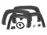 Rough Country Offroad Pocket Fender Flares; Flat Black (07-14 Silverado 2500 HD)