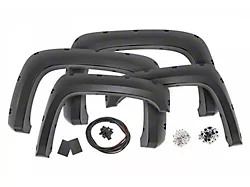 Rough Country Pocket Fender Flares; Silver Ice Metallic (07-14 Silverado 2500 HD)