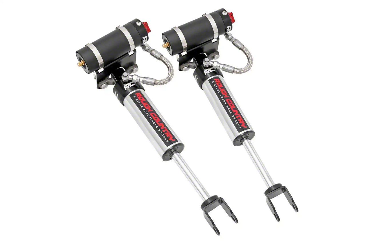 Rough Country Silverado 2500 Vertex 2.5 Adjustable Front Shocks for 5