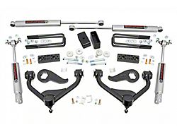 Rough Country Suspension 3-Inch Suspension Lift Kit with Premium N3 Shocks (20-26 Silverado 3500 HD DRW w/ Overload Springs)