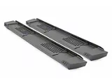Rough Country HD2 Running Boards; Black (20-26 Silverado 3500 HD Crew Cab)