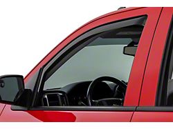 Rough Country In Channel Rain Guard Side Window Deflectors; Front and Rear (15-19 Silverado 3500 HD Crew Cab)