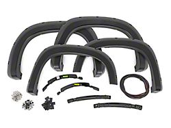 Rough Country Pocket Fender Flares; Satin Steel (20-25 Silverado 3500 HD SRW)