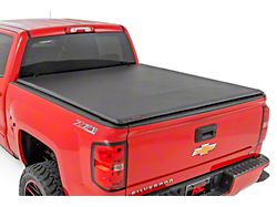 Rough Country Soft Roll Up Tonneau Cover (15-19 Silverado 3500 HD w/ 6.50-Foot Standard Box)