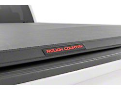 Rough Country Soft Tri-Fold Tonneau Cover (15-19 Silverado 3500 HD w/ 6.50-Foot Standard Box)