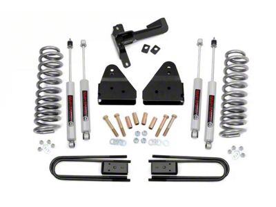 Rough Country 3-Inch Series II Suspension Lift Kit with Premium N3 Shocks (11-16 4WD 6.7L Powerstroke F-250 Super Duty)