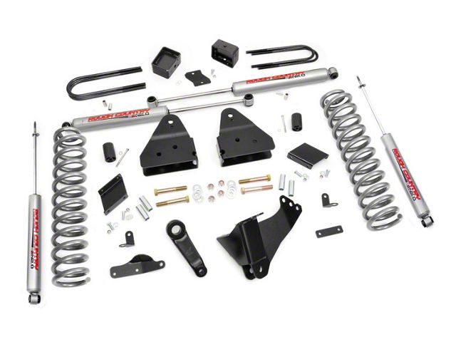 Rough Country 4.50-Inch Suspension Lift Kit (11-14 4WD 6.7L Powerstroke F-250 Super Duty w/ Factory Overload Springs)