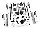 Rough Country 6-Inch 4-Link Suspension Lift Kit with Vertex Reservoir Shocks (11-14 4WD 6.7L Powerstroke F-250 Super Duty w/o Factory Overload Springs)