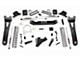 Rough Country 6-Inch Radius Arm Suspension Lift Kit with Premium N3 Shocks (17-22 4WD 6.7L Powerstroke F-250 Super Duty w/ 3.50-Inch Rear Axle & w/ Factory Overload Springs)