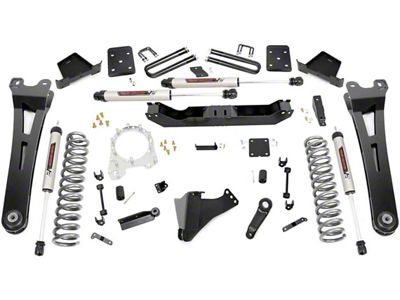 Rough Country Suspension 6-Inch Radius Arm Suspension Lift Kit with V2 Monotube Shocks (17-22 4WD 6.7L Powerstroke F-250 Super Duty w/ 3.50-Inch Rear Axle & w/o Factory Overload Springs)