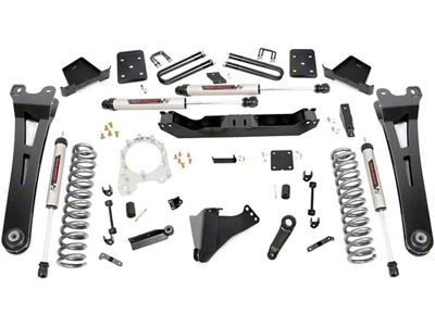 Rough Country 6-Inch Radius Arm Suspension Lift Kit with V2 Monotube Shocks (17-22 4WD 6.7L Powerstroke F-250 Super Duty w/ 3.50-Inch Rear Axle & w/o Factory Overload Springs)