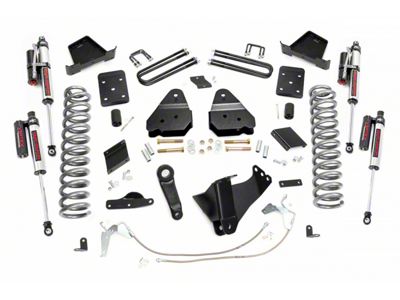 Rough Country Suspension 6-Inch Suspension Lift Kit with Vertex Reservoir Shocks (15-16 4WD 6.7L Powerstroke F-250 Super Duty w/o Factory Overload Springs)