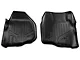 Rough Country Heavy Duty Depressed Pedal Front and Rear Floor Mats; Black (11-16 F-250 Super Duty SuperCrew)