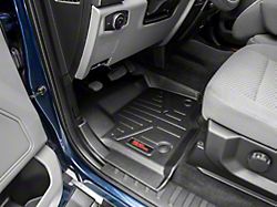 Rough Country Heavy Duty Front and Rear Floor Mats; Black (17-25 F-250 Super Duty SuperCrew w/ Bucket Seats)
