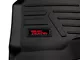 Rough Country Heavy Duty Front and Rear Floor Mats; Black (17-24 F-250 Super Duty SuperCrew w/ Bucket Seats)