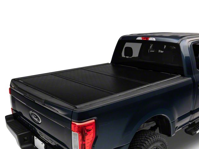 Rough Country Low Profile Hard Tri-Fold Tonneau Cover (17-23 F-250 Super Duty w/ 6-3/4-Foot Bed)