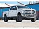 Rough Country Wheel to Wheel Nerf Side Step Bars; Black (17-24 F-250 Super Duty SuperCrew w/ 6-3/4-Foot Bed)
