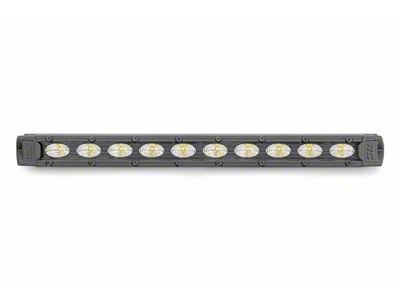 Rough Country 10-Inch Black Series Slimline LED Light Bar; Flood Beam (Universal; Some Adaptation May Be Required)