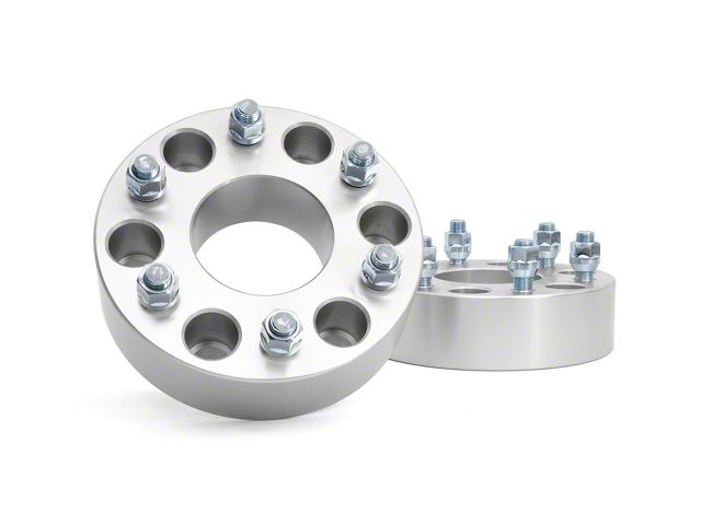 Rough Country 2-Inch Wheel Spacers; Aluminum (07-24 Tahoe)