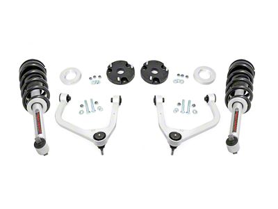 Rough Country Suspension 3.50-Inch Front Leveling Lift Kit with Lifted N3 Struts (21-24 4WD Tahoe w/o Adaptive Air Ride or MagneRide, Excluding High Country & Premier)