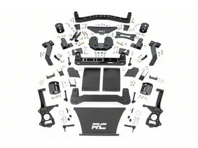 Rough Country 6-Inch Suspension Lift Kit (21-24 4WD Tahoe w/o MagneRide, Excluding Diesel)