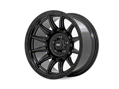 Rough Country 90 Series Gloss Black 6-Lug Wheel; 18x9; 0mm Offset (21-25 Tahoe)