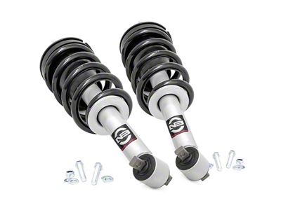 Rough Country Suspension N3 Leveling Front Struts for 2-Inch Lift (21-26 Tahoe w/o Adaptive Air Ride, Excluding Diesel)