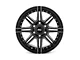 Rough Country 88 Series Gloss Black Milled 6-Lug Wheel; 22x10; -25mm Offset (21-24 Tahoe)