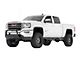 Rough Country Wheel to Wheel Nerf Side Step Bars with Bed Access; Black (14-18 Sierra 1500 Double Cab)