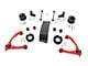 Rough Country 3.50-Inch Forged Upper Control Arm Suspension Lift Kit; Red (07-16 4WD Yukon w/ Stock Cast Steel or Aluminum Control Arms w/o Autoride & MagneRide; 07-20 2WD Yukon w/o Autoride & MagneRide)